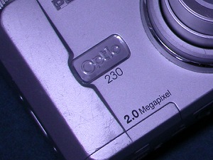 デジタルカメラ：ペンタックス オプティオ２３０について その１