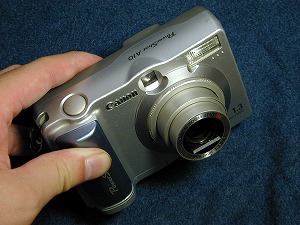 デジカメ：キヤノン ＰｏｗｅｒＳｈｏｔ Ａ１０について